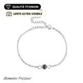 Bracciale Titanium con Foto Personalizzata