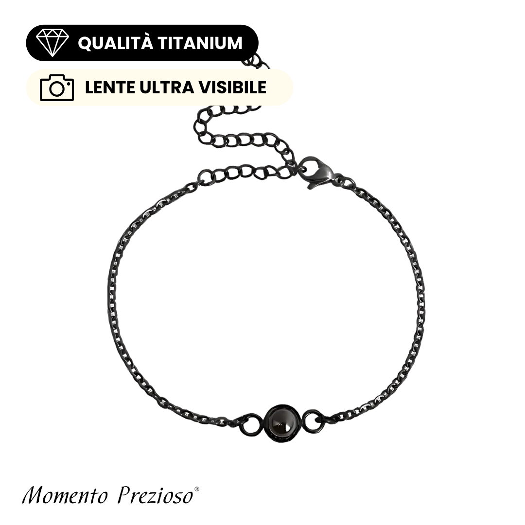 Bracciale Titanium con Foto Personalizzata